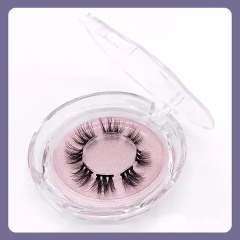 Semuer Natural Thick False Eyelashes, Lash Strips, Reusable Fluffy Wispy Cosmetic for Daily Makeup, Lash Extension Look, Wispy Lash Strips, Thick Lash Clusters