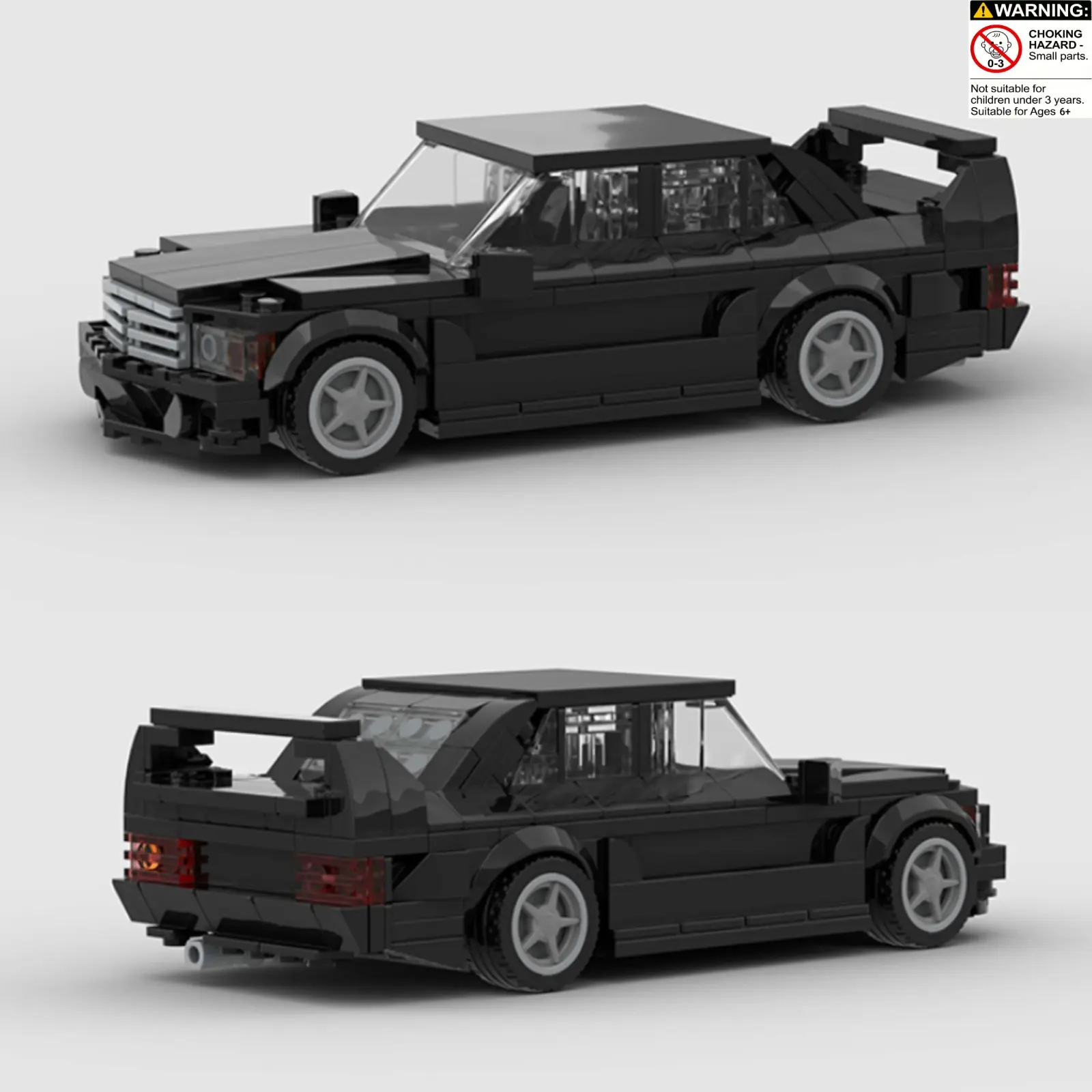 329pcs Classic Retro Car Building Toy Model Set, DIY Building Model, Creative Building Set, Diy Assembly Kit, Moc Blocks Set, High Performance Sedan Moc, Model Kits, Holiday Birthday Christmas Gift, Home Decor, Model Car Kit