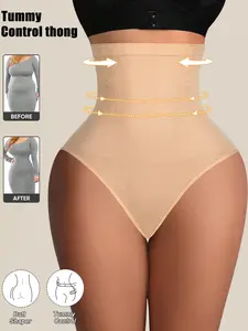 Seamless Tummy Control Panties High Waist Shaping Panties Waist Trainer Body Shaper Women Shapewear Bottoms Women's Underwear Woman Lingerie Briefs Butt Lifter