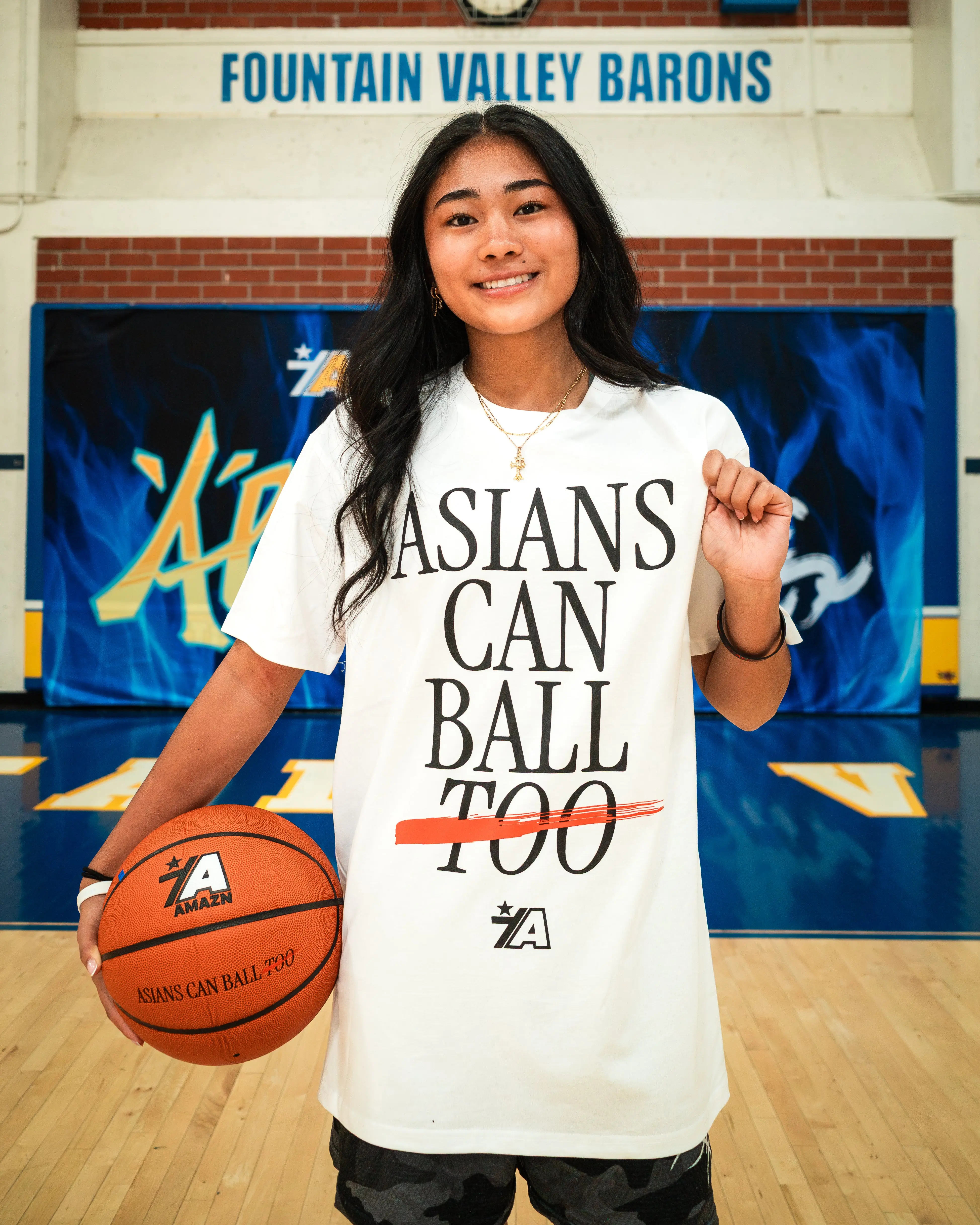 Asians Can Ball Too Tee