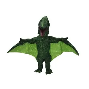 Pterodactyl - Dinosaur - Green - Inflatable - Costume - Adult