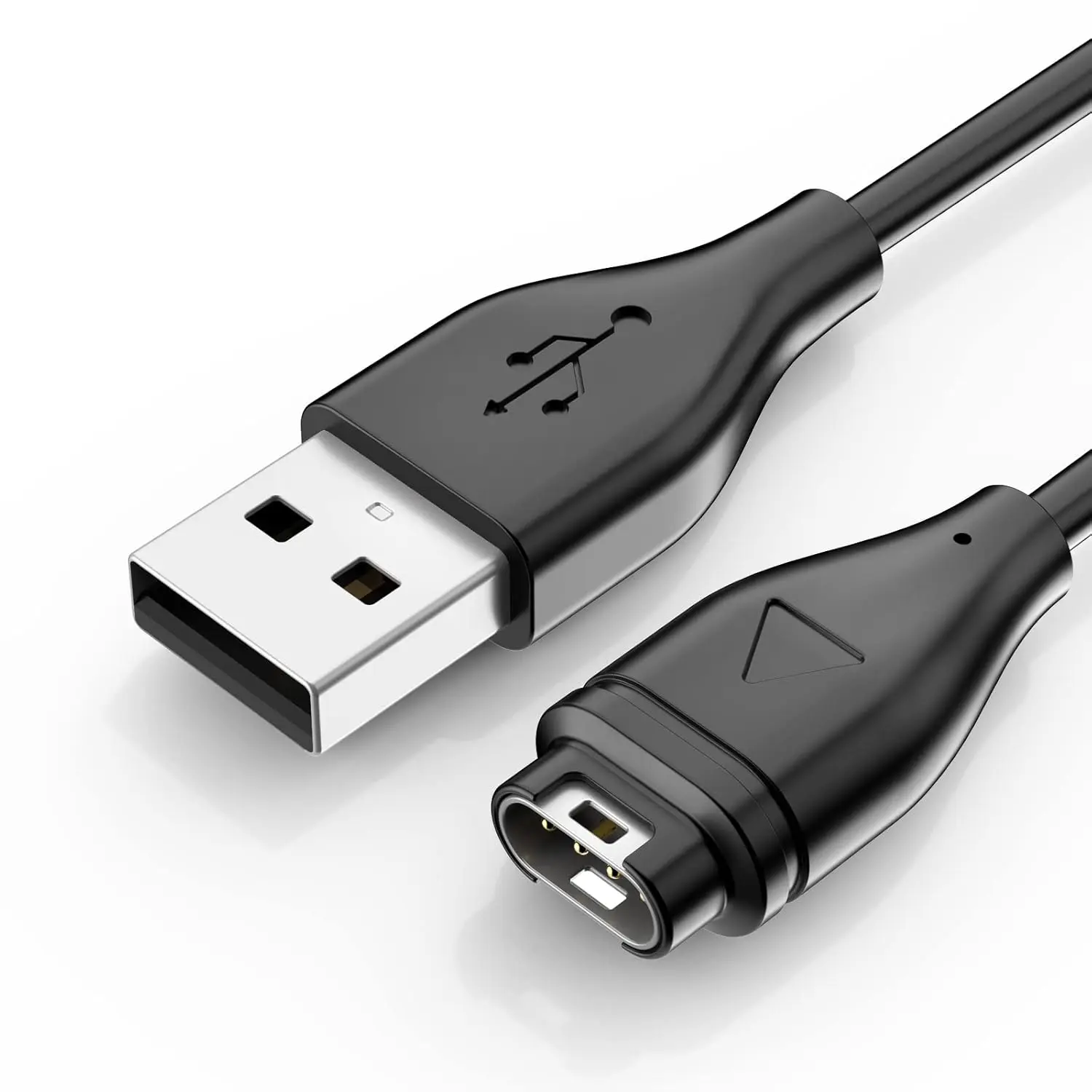 Durable USB Wearable Accessories Cord for Garmin Fenix 7,6,5 S,X; Forerunner 945,45,45S,245 Music; Vivoactive 5,4,4S,3; Instinct 1,2,2S Tide Tactical; Approach S10,S40,S60,X10; Vivomove; Venu Sq 2,2S