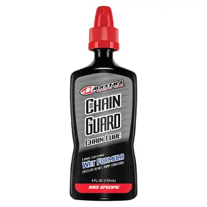 Maxima Chain Guard Wet Formula Chain Lube 4 oz.