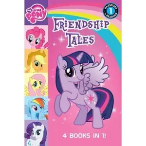 USED Book - Friendship Tales (My Little Pony) 4 Books in 1: Meet the Ponies of Ponyville, Hearts and Hooves, Ponies Love Pets!, Meet the Princess of Friendship by London, Olivia (Hardcover) - English