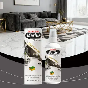 Marble Cleaner 100ML, Suitable for Tile Marble Wood Floors, Stain Removal Oil Remover, Mop Floor Cleaning Agent