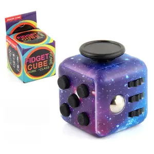 Novel Magic Dice Toy, Anxiety Sensory Toy, Fidget Stress Relief, Focus Relaxation, Office Classroom Home Travel Gift for Kids Adults