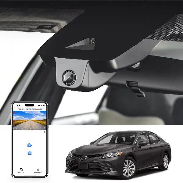 Mangoal 4K Dash Cam Custom fit for Toyota Camry & Camry Hybrid 2018 2019 2020 (Model B), LE L XLE SE XSE Sedan 4D etc