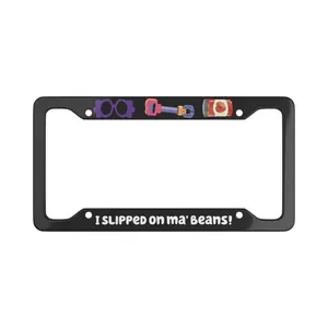 I Slipped on my Beans License Plate Frame, Nice Parking Spot, Rita's Driving, Funny License Plate Fram