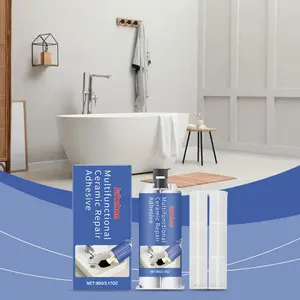 Multi-Purpose Ceramic Adhesive (90g), Home Tile Care, Kitchen Bathroom Marble, Floor Joint Filling, Household Use