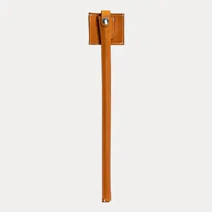 Premium Slim Slinger Leather Holster - Elevated Western Style Tan Leather Holster for Meat - Refined Craftsmanship.