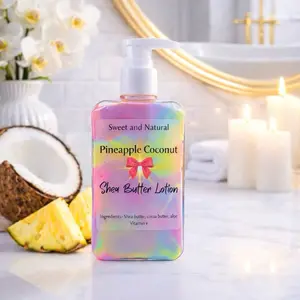 Pineapple Coconut Shea butter lotion - Non greasy formula