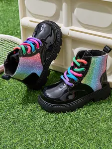 Kids Outdoor Hiking Boots, Non-Slip Walking Shoes for Boys & Girls, Durable Footwear, Perfect for Camping & Adventure, Winter Boots