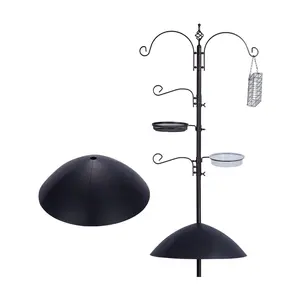 Heavy Duty Bird Feeding Station Kit with Squirrel Baffle Heavy Duty Bird Feeding Station Kit with Squirrel Baffle