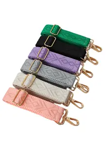 Adjustable Nylon Shoulder Strap in Solid Color, Tsa Certified Travel Accessory, Multi-Functional for Luggage and Backpacks, Versatile Travel Accessories