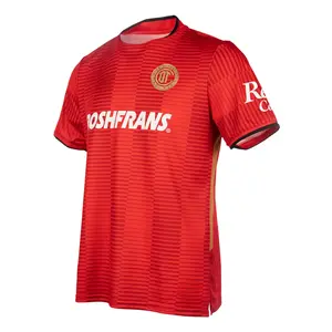 Trendy Soccer Jersey 2025 - Season 25-26 Toluca Home Soccer Jersey Red Color