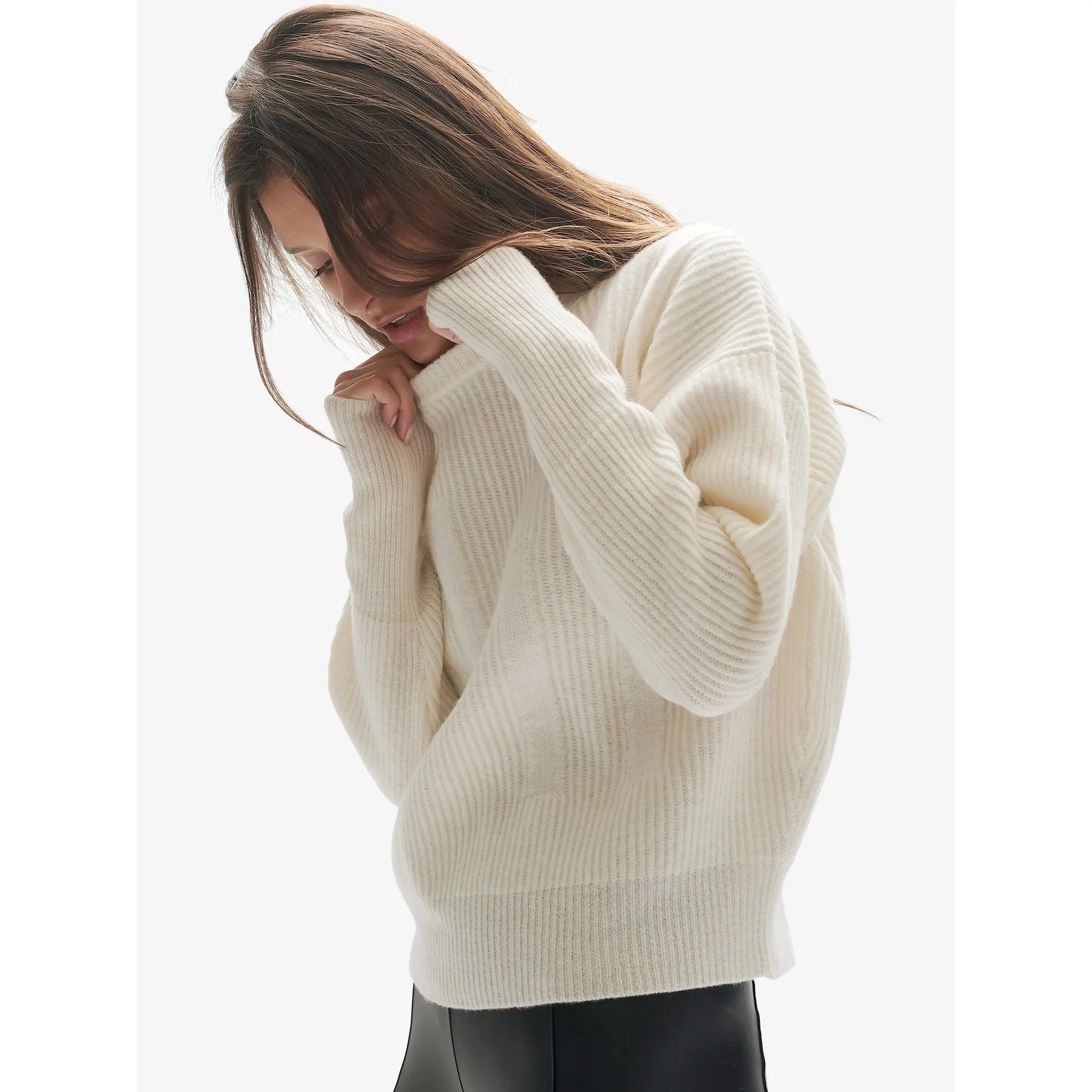 Wool Icon Sweater - Soft Cream