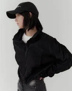 SHOULDER SHIRRING WINDBREAKER