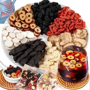 Men's Health Kidney Tea Formula: Ginseng Five Treasure Tea, Eight Treasure Tea, Red Date Wolfberry Tea, Mulberry Herbal Combination Scented Tea