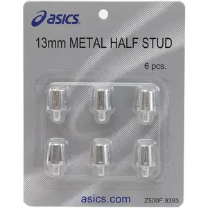 ASICS Mens Metal Half Replacement Stud Athletic - Silver