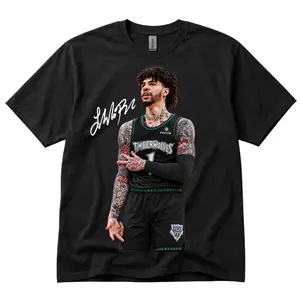 Timberwolves LaMelo Ball Graphic Tee – BLOCKBUSTER TRADE LAMELO TO MINNESOTA Signature Basketball Shirt, Minnesota Fan Apparel, LaMelo Ball Wolves T-Shirt,