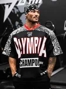Stoik Gym x Jeremy Buendia Olympia Legacy Jersey - Unisex Oversize Fit Commemorative Piece for Final 2025 Appearance