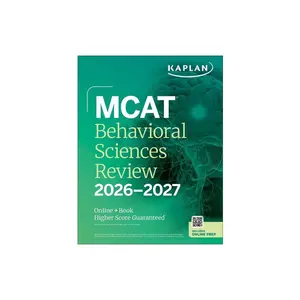 MCAT Behavioral Sciences Review 2026-2027 - (Kaplan Test Prep) by  Kaplan Test Prep (Paperback)