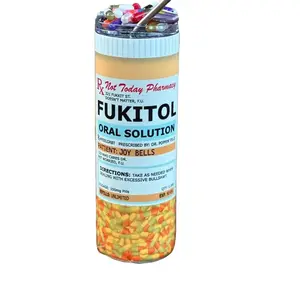 Personalized Sublimated 3D Fukitol Pill Tumbler Funny Gag Bottle Drinkware Mug Portable Bottled Reusable Cup