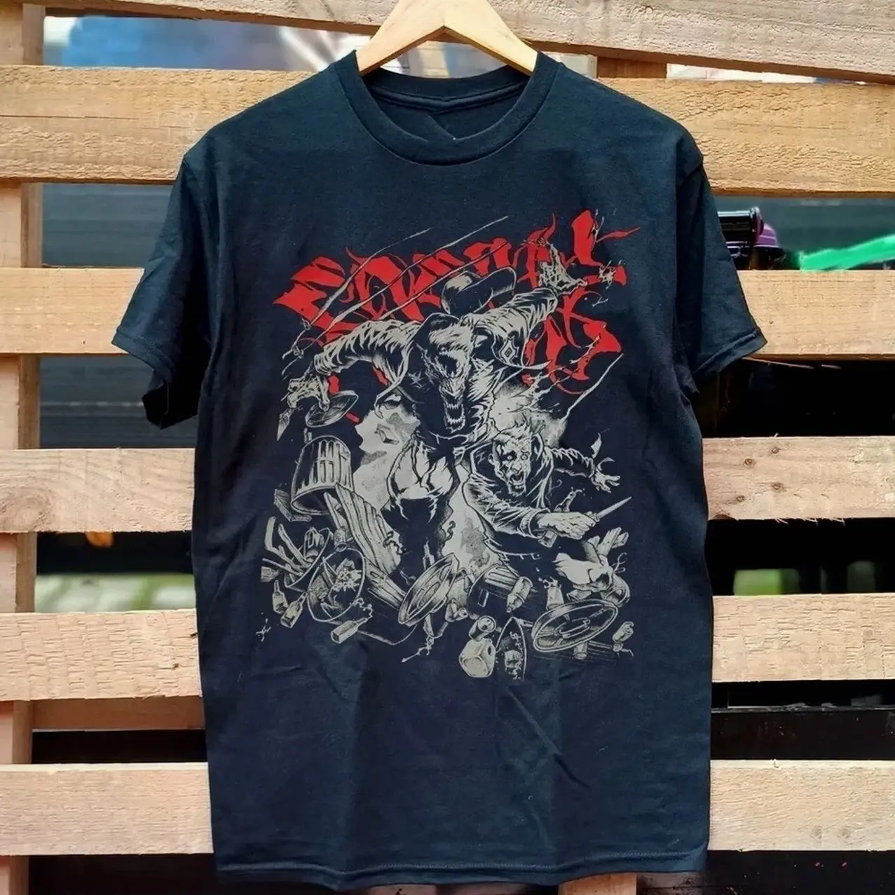 Enemy Mind Band Album For Fans Heavy Cotton Black All Size T Shirt BL930 M