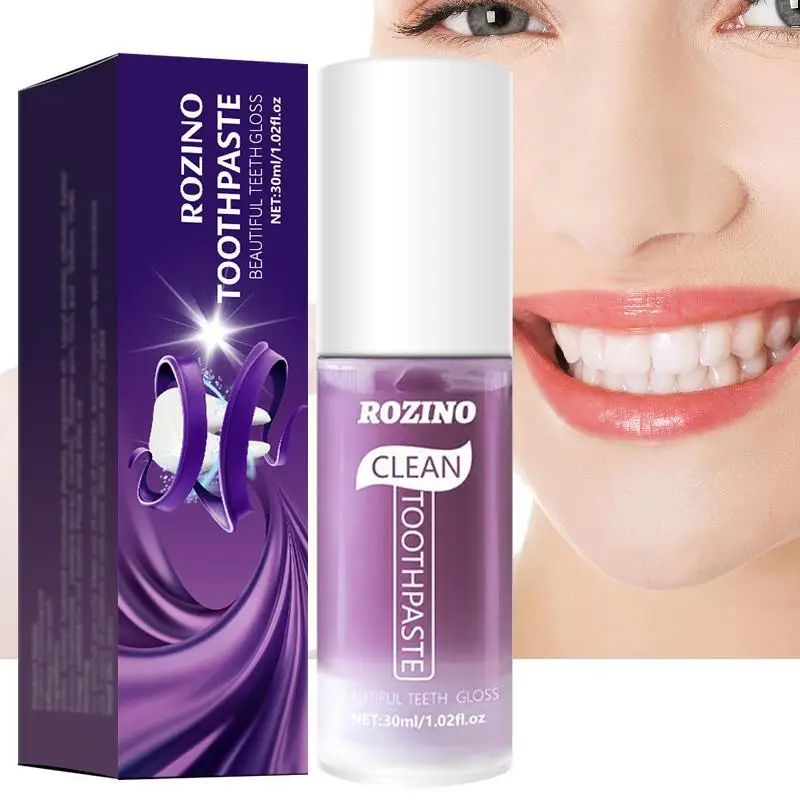 Color Correcting Toothpaste, 1/2 Counts Tooth Stain Removal Toothpaste, Teeth Cleaning Oral Care Supply For Daily Use, White Toothpastes, Clean