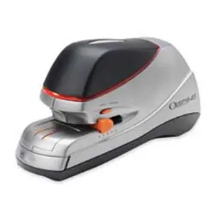 Swingline Electric Stapler - Silver, 45-Sheet Capacity, 0.25in-1.25in Throat Depth, Comfortable Grip, Flat Clinch Mechanism, Intuitive User Control, Jam-Free Stapling, Motor-Driven Stapling