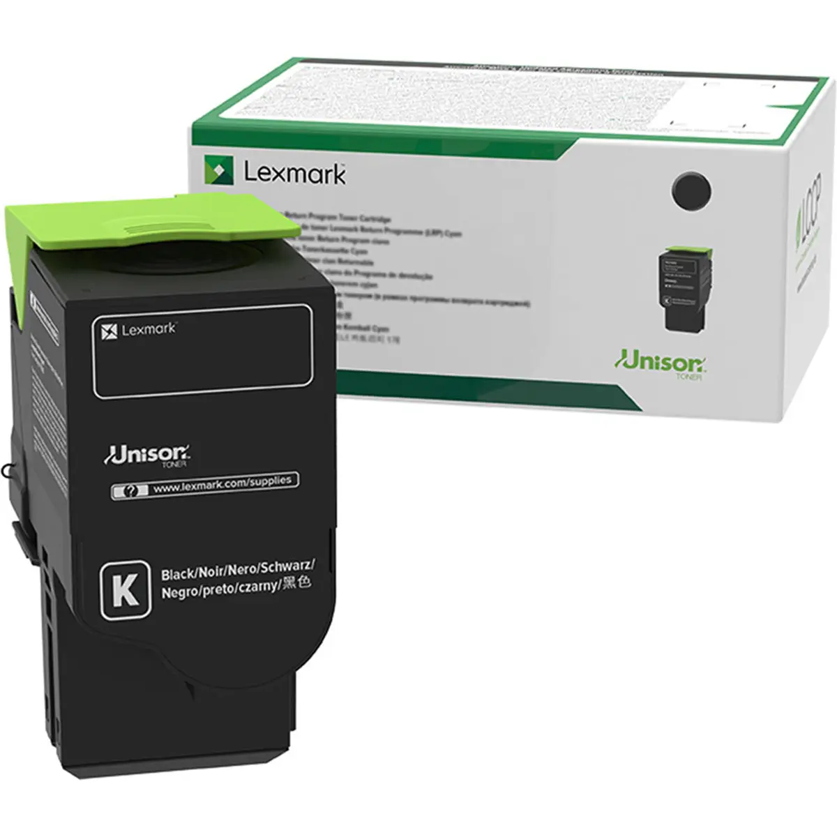 Lexmark 78C1XK0 Black Extra High Yield Return Program Toner Cartridge, Compatible with Lexmark Printers