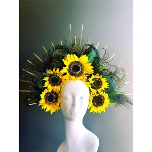 Solstice Sunflower Bloom - Headdress