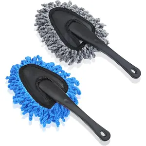 2 Pack Super Soft Microfiber Duster Brush, Dusting Tool, Cleaning Brush,  Dash Cleaner, Cleaning Tools for  Cleaning,  Kitchen,
