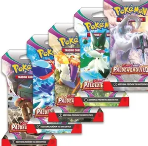 Paldea Evolved Sleeved Booster Pack 5x