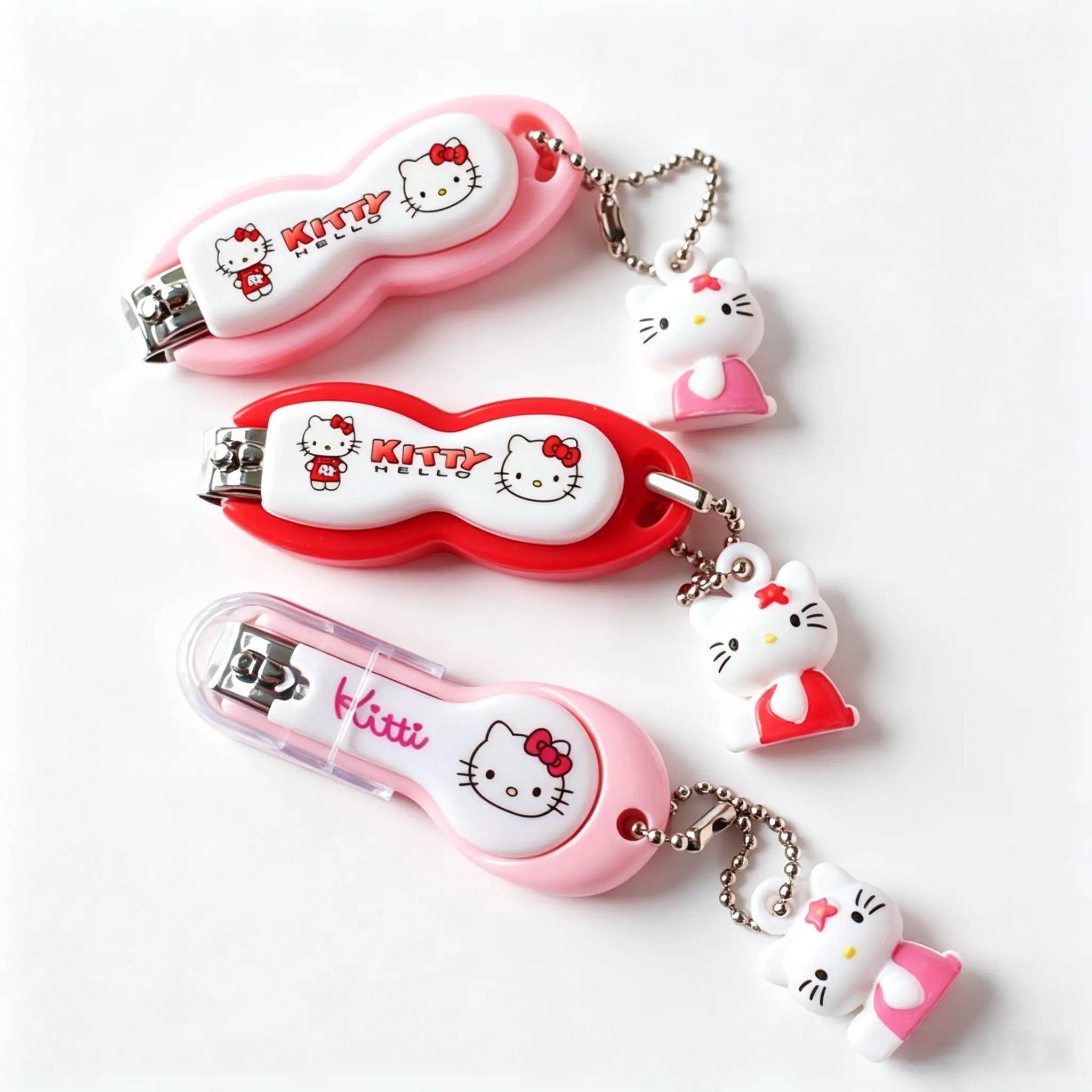 Trending Sanrio Hello Kitty Cartoon Creative Nail Clippers Durable Cute Personal Care Accessory