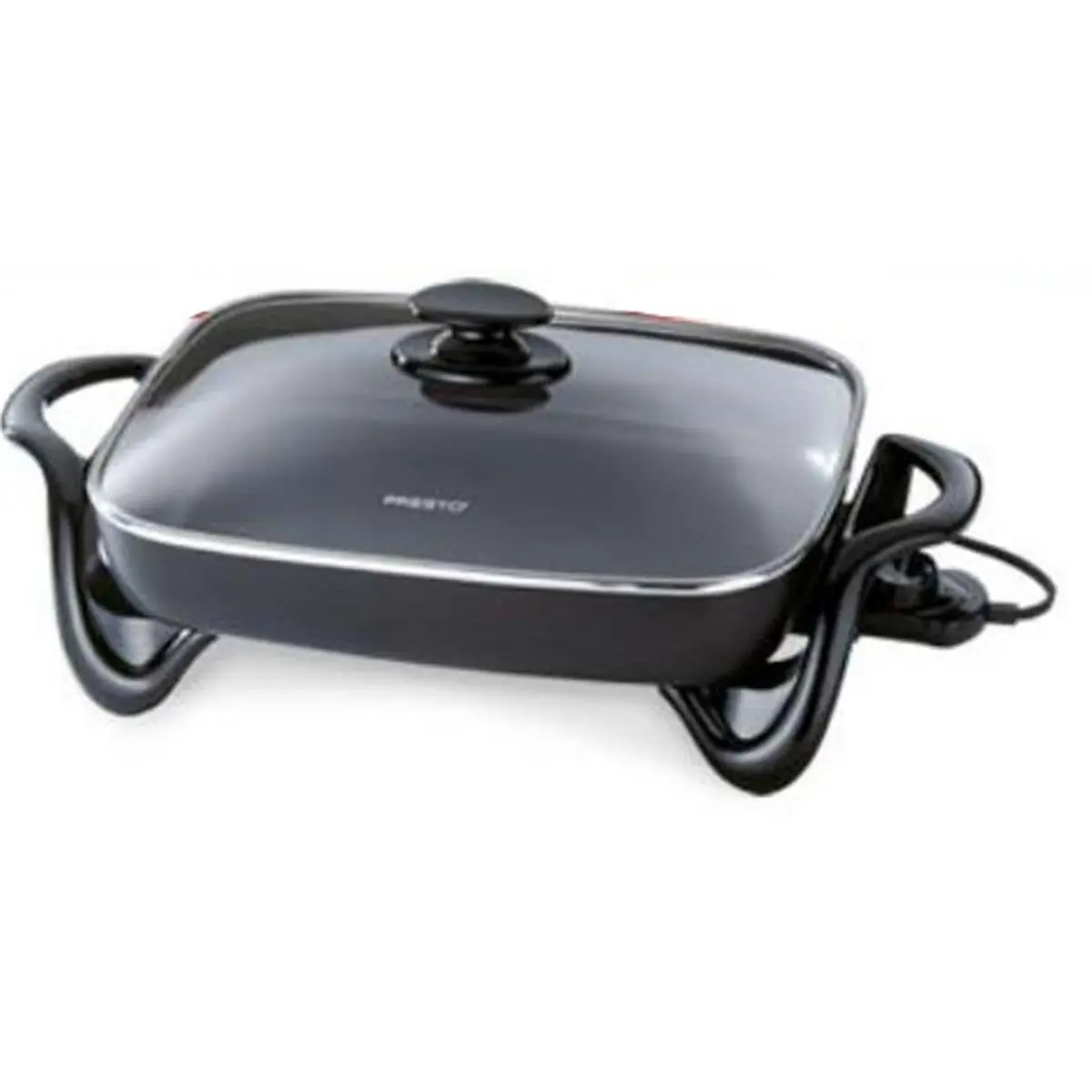 National Presto Industries 06852 16 in. Electric Skillet with Glass Cover