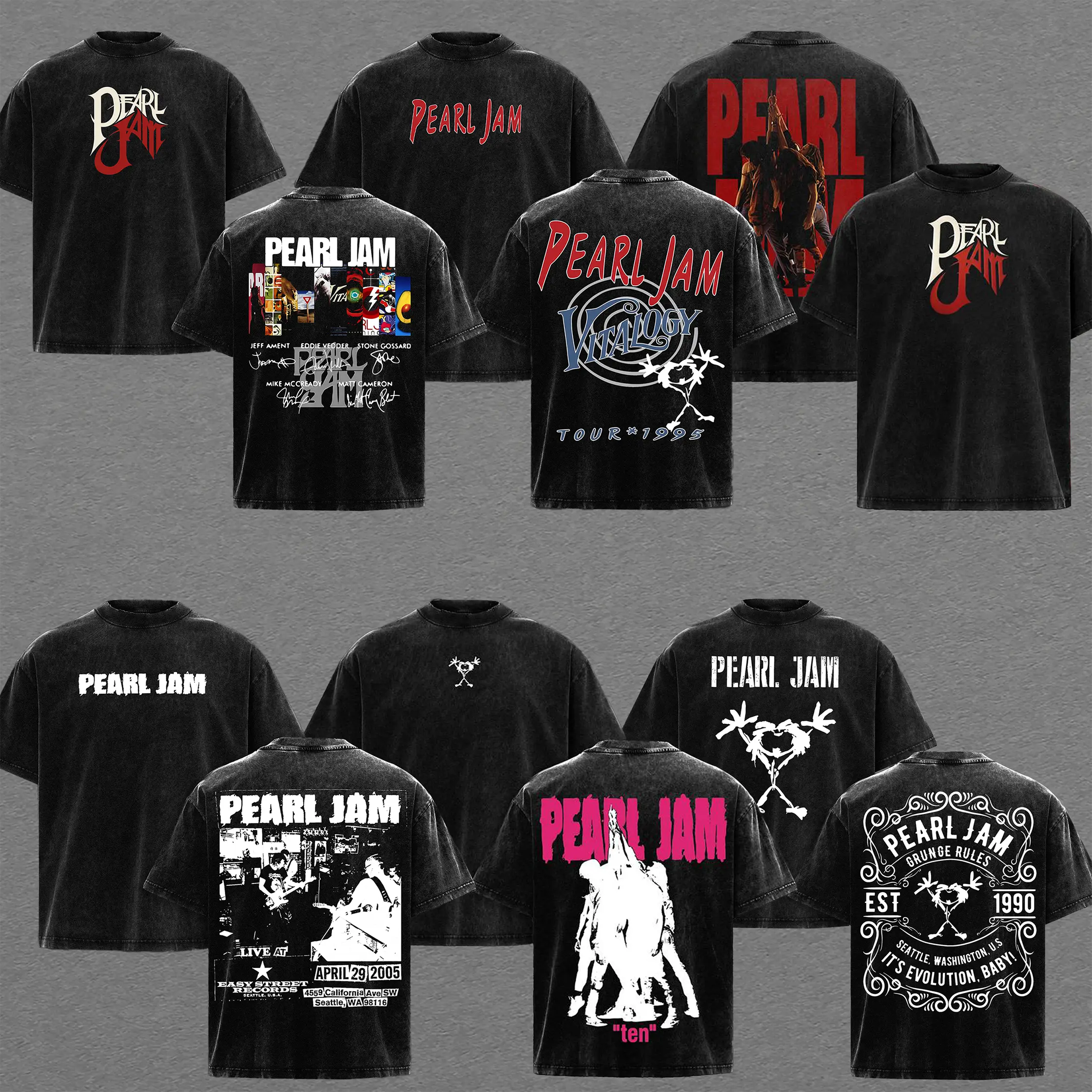 pearl jam t shirt - TikTok Shop