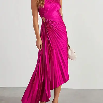 Hot Pink Dress - TikTok Shop
