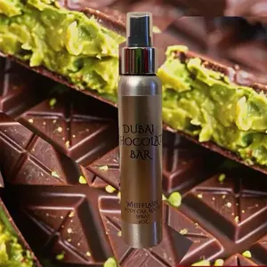 Whiffflash Dubai Chocolate Bar Scented Room Spray 4oz Bottle Size