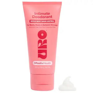 URO Intimate Whole Body Deodorant Cream – Dermatologist Tested, Hypoallergenic, Non-irritating, Aluminum Free, Unscented, Dries Clear – Odor & Moisture Control, Anti-Chafing – 3 Oz Tube