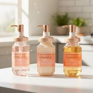 &HONEY Melty Moist Repair Haircare Bundle - Moisturizing Shampoo (Cleanser), Argan-Infused Moisturizer Treatment, Nourishing Scented Hair Oil for Frizz Control & Smooth Hair