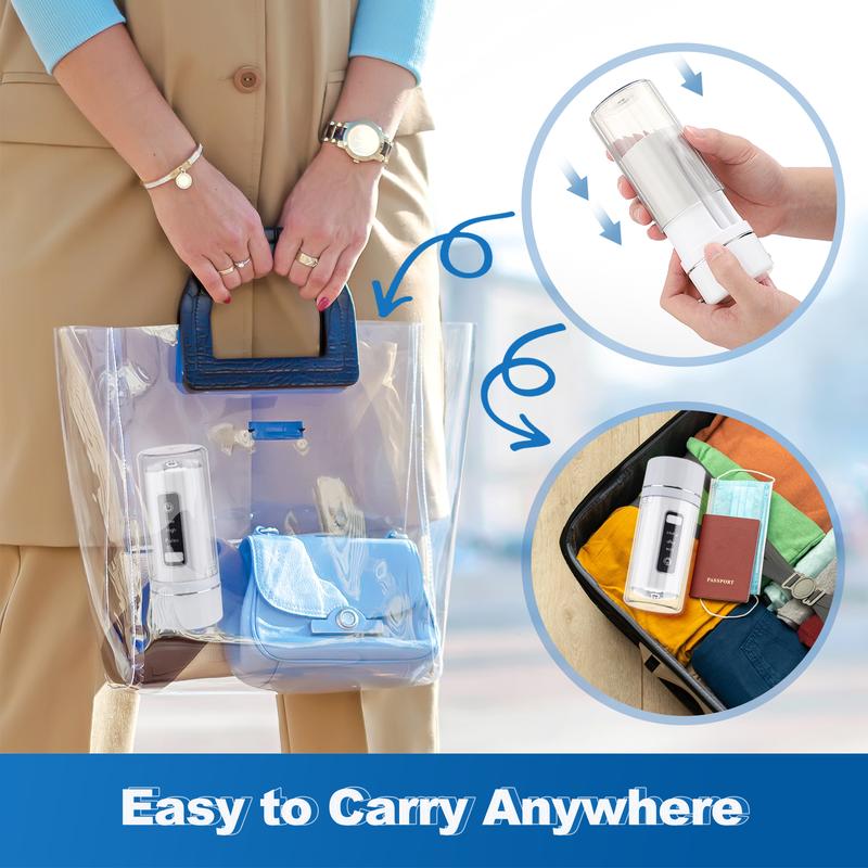 Foldable  Irrigator, Cordless Water Flosser with 4-nozzle 230ML Water Tank Travel  Irrigator, Ideal Teech Cleaning Device, Portable  Irrigator rechargeable waterfloss dental flosser cordless  oral care kit detachable