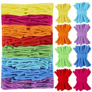 800pcs Refill Loops for 7-Inch Weaving Loom - 8 Color Loom Loops for Potholder Making, Durable Nylon Craft Bands for Kids Adults DIY Projects