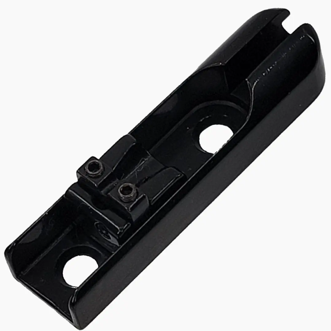 Allparts Economy Locking Bridge for Bass Guitars, Single String Lock-Down Design, Bass Instrument, Guitar & Bass Accessories