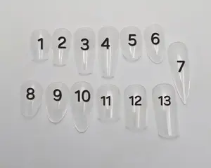 AFK PressOns Press On Nail Sizing Kit with Numbers for Perfect Fit 13 Sizes Available