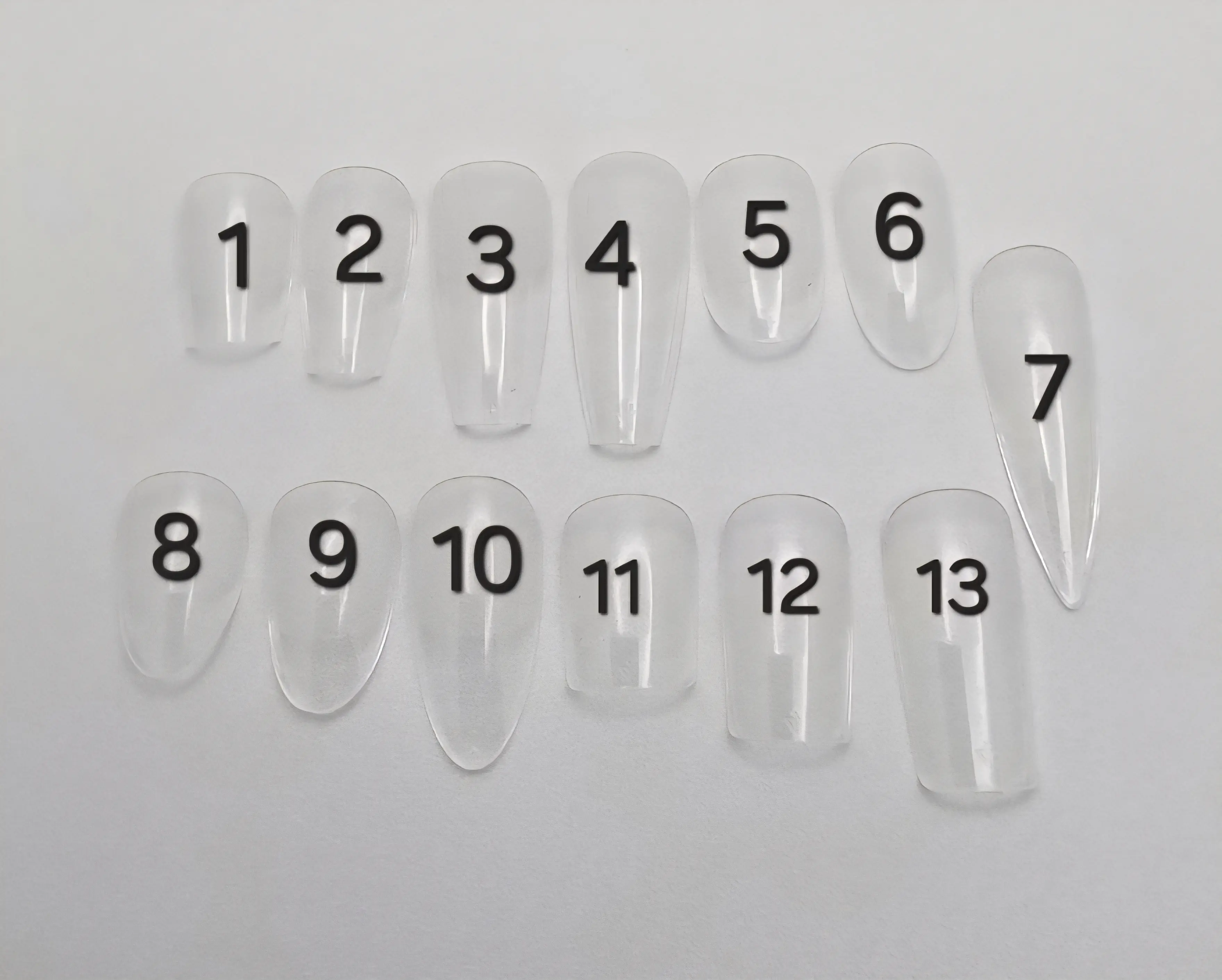 Press On Nail Sizing Kit | Choose Your Shape | Sizes 0–11