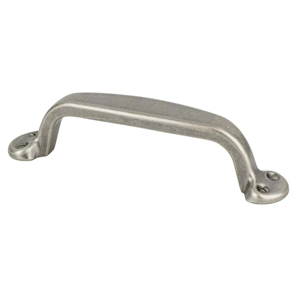 212 MAIN Berenson Andante Classic Zinc Base Handle, 96 mm CC Antique Pewter Door Hardware Pull
