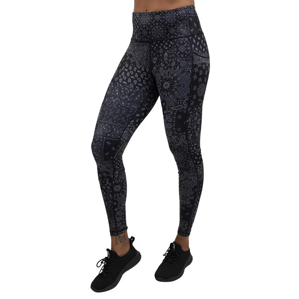 CVG Bandit Leggings Gym Leggings Fitness Tights High Waist Sports Athletic Gym Pants