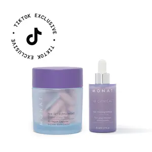 The IR Hair Supplement + IR Clinical Serum - for visibly stronger, denser, shinier hair.