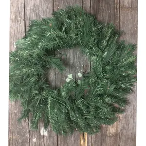 Sterling Tree Company 24" Evergreen Lighted Wreath
